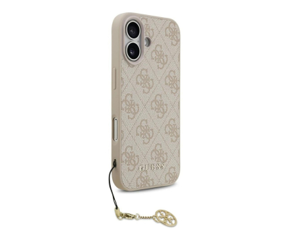 Etui do telefonów Guess 4G Charms Collection MagSafe do iPhone 17 różowy